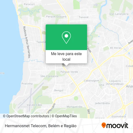 Hermanosnet Telecom mapa