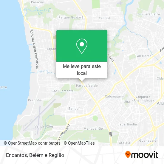 Encantos mapa