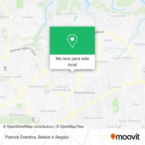 Patrick Eventos mapa