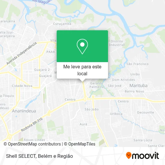 Shell SELECT mapa