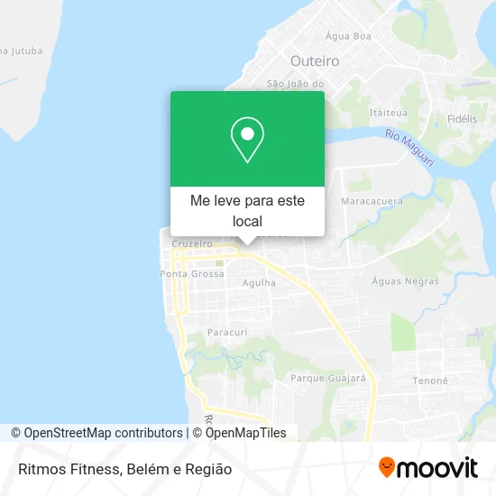Ritmos Fitness mapa