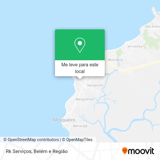 Rk Serviços mapa