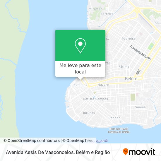 Avenida Assis De Vasconcelos mapa