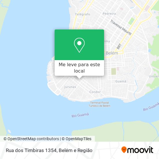 Rua dos Timbiras 1354 mapa