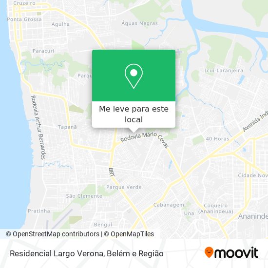 Residencial Largo Verona mapa