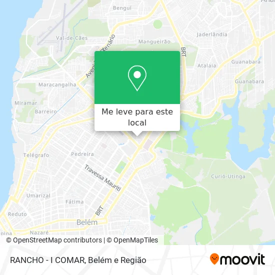 RANCHO - I COMAR mapa