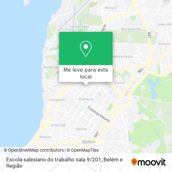 Escola salesiano do trabalho sala 9 / 201 mapa