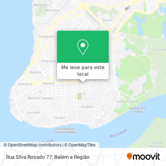 Rua Silva Rosado 77 mapa