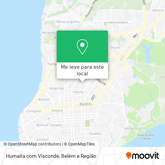 Humaita com Visconde mapa