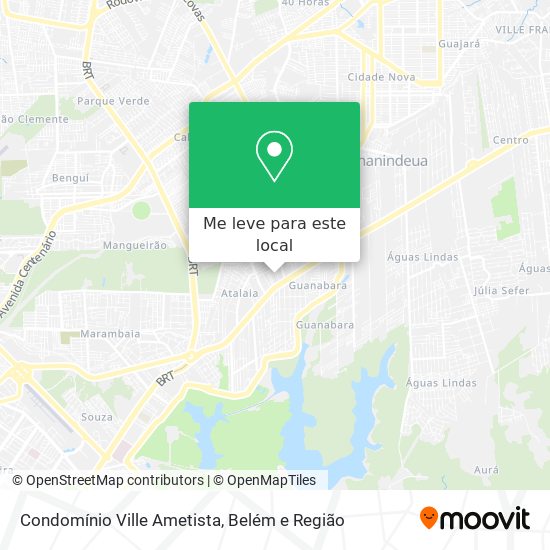 Condomínio Ville Ametista mapa
