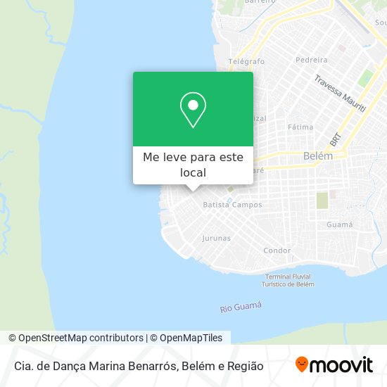 Cia. de Dança Marina Benarrós mapa