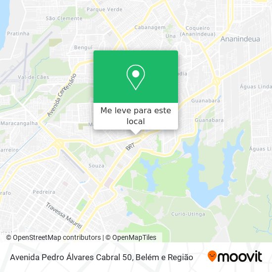Avenida Pedro Álvares Cabral 50 mapa