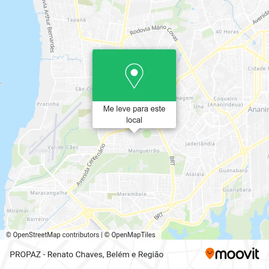 PROPAZ - Renato Chaves mapa