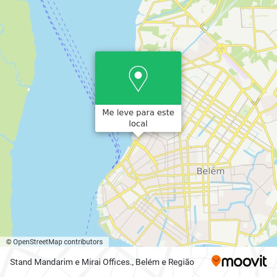 Stand Mandarim e Mirai Offices. mapa
