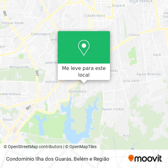 Condomínio Ilha dos Guarás mapa