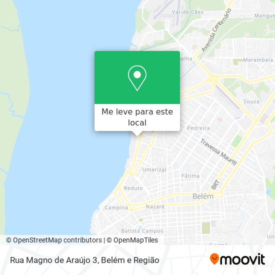 Rua Magno de Araújo 3 mapa