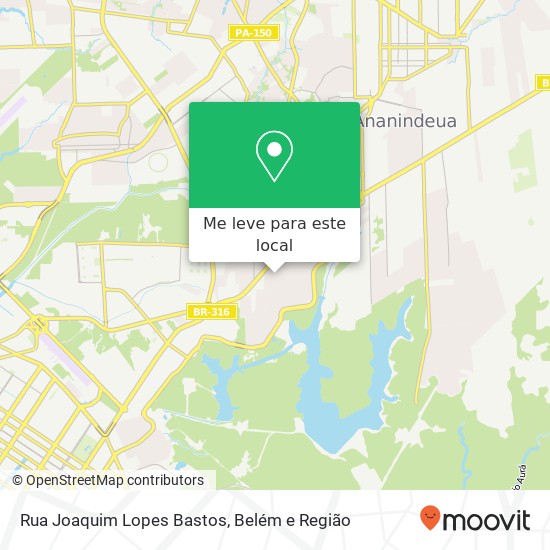 Rua Joaquim Lopes Bastos mapa