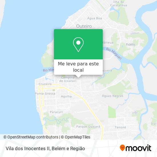 Vila dos Inocentes II mapa