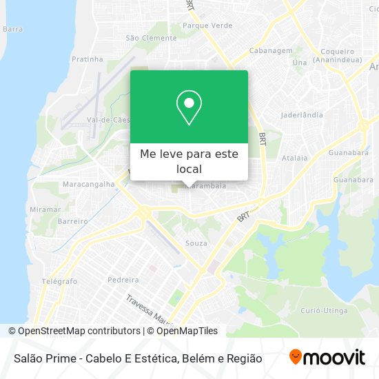 Salão Prime - Cabelo E Estética mapa