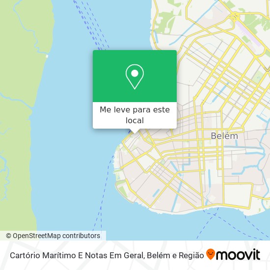Cartório Marítimo E Notas Em Geral mapa