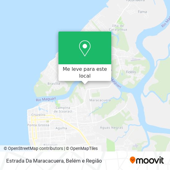 Estrada Da Maracacuera mapa