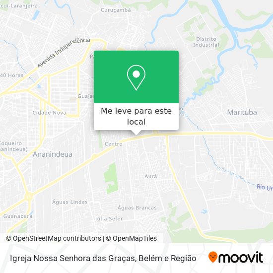 Igreja Nossa Senhora das Graças mapa