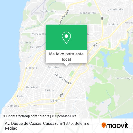 Av. Duque de Caxias, Cassazum 1375 mapa