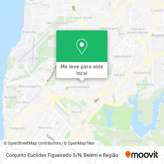 Conjunto Euclides Figueiredo S / N mapa