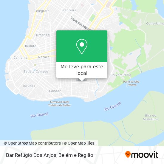 Bar Refúgio Dos Anjos mapa