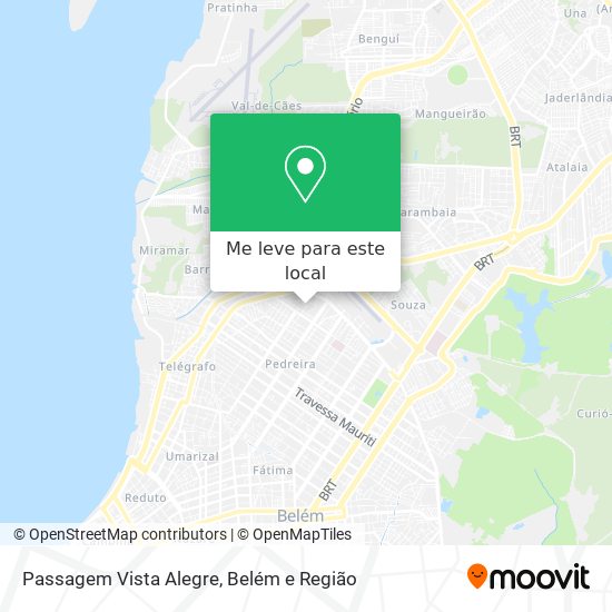 Passagem Vista Alegre mapa