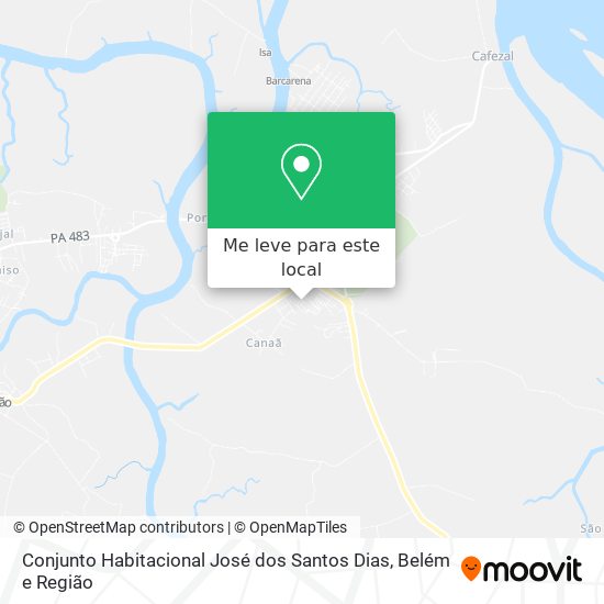 Conjunto Habitacional José dos Santos Dias mapa