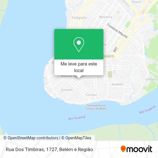 Rua Dos Timbiras, 1727 mapa