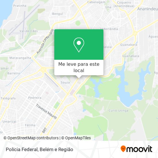 Polícia Federal mapa