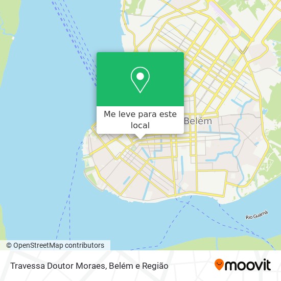 Travessa Doutor Moraes mapa