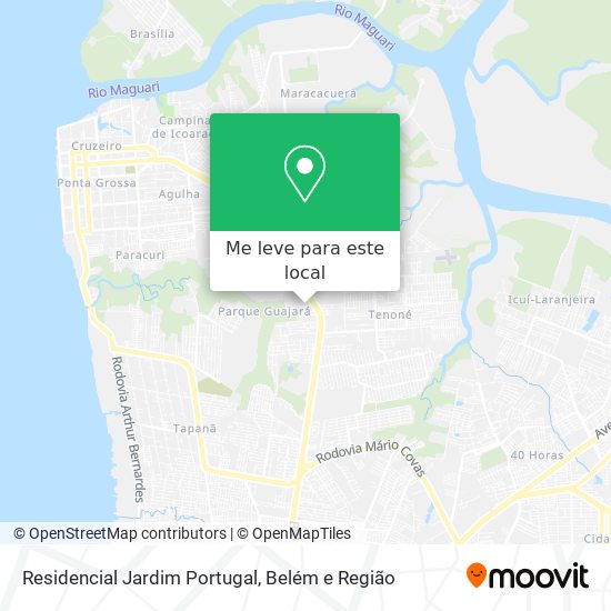 Residencial Jardim Portugal mapa