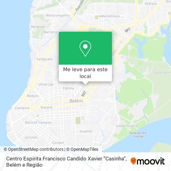 Centro Espirita Francisco Candido Xavier “Casinha“ mapa