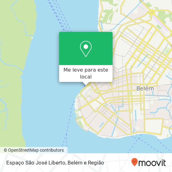Espaço São José Liberto mapa