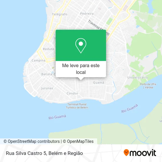 Rua Silva Castro 5 mapa
