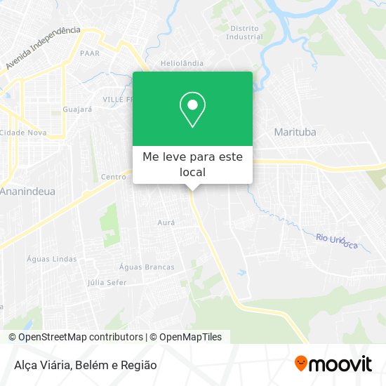 Alça Viária mapa