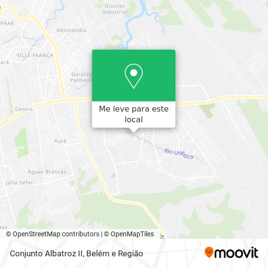 Conjunto Albatroz II mapa