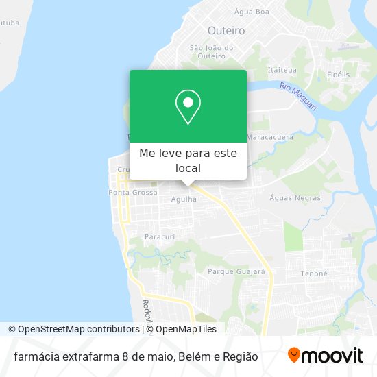 farmácia extrafarma 8 de maio mapa