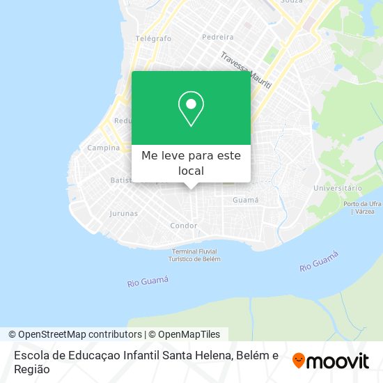 Escola de Educaçao Infantil Santa Helena mapa