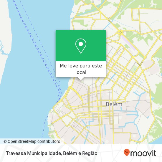 Travessa Municipalidade mapa