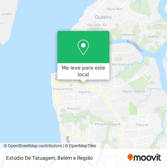Estúdio De Tatuagem mapa