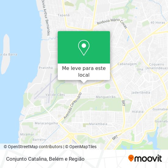 Conjunto Catalina mapa