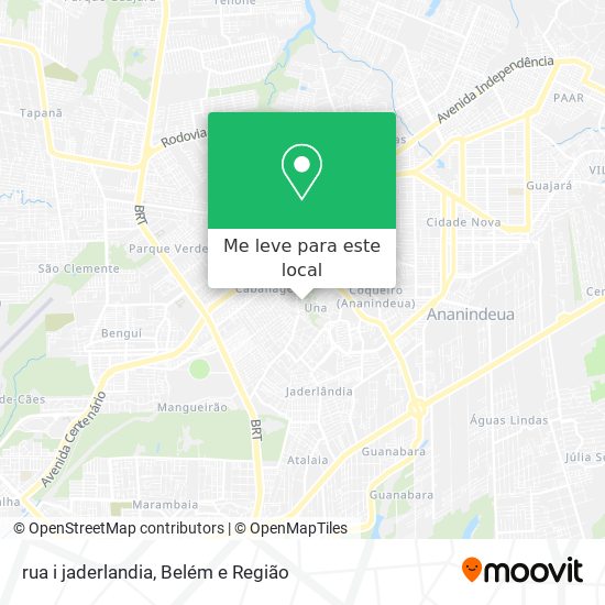 rua i jaderlandia mapa