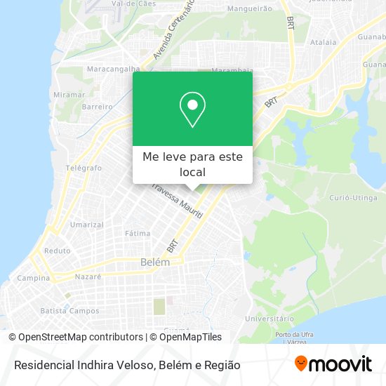 Residencial Indhira Veloso mapa