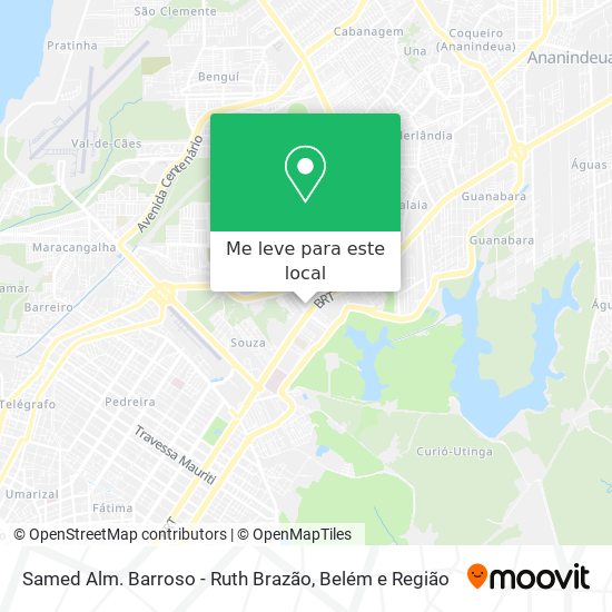 Samed Alm. Barroso - Ruth Brazão mapa