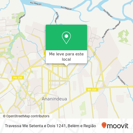 Travessa We Setenta e Dois 1241 mapa