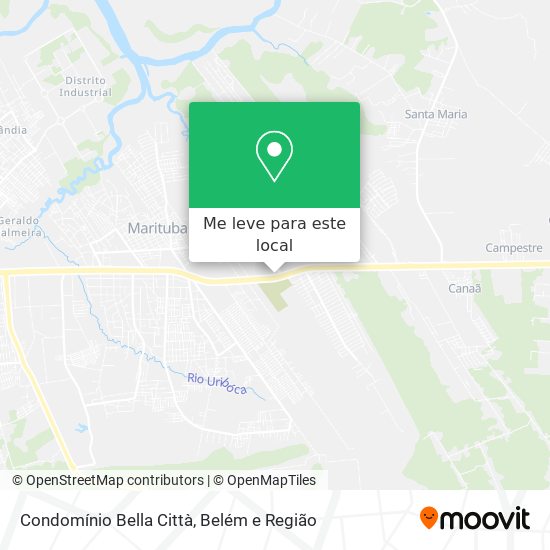 Condomínio Bella Città mapa